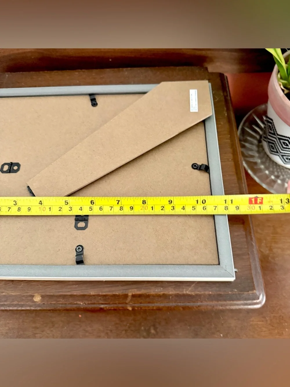 Tired Black & White Cat Smoking a Cigarette Pink Canvas Art Faux Wood Framed Art - Picture 6 of 8